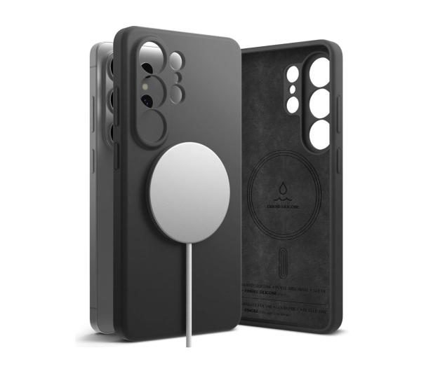 Ringke Silicone Magnetic Magsafe Galaxy S26 Ultra Black - 1500212 - zdjęcie